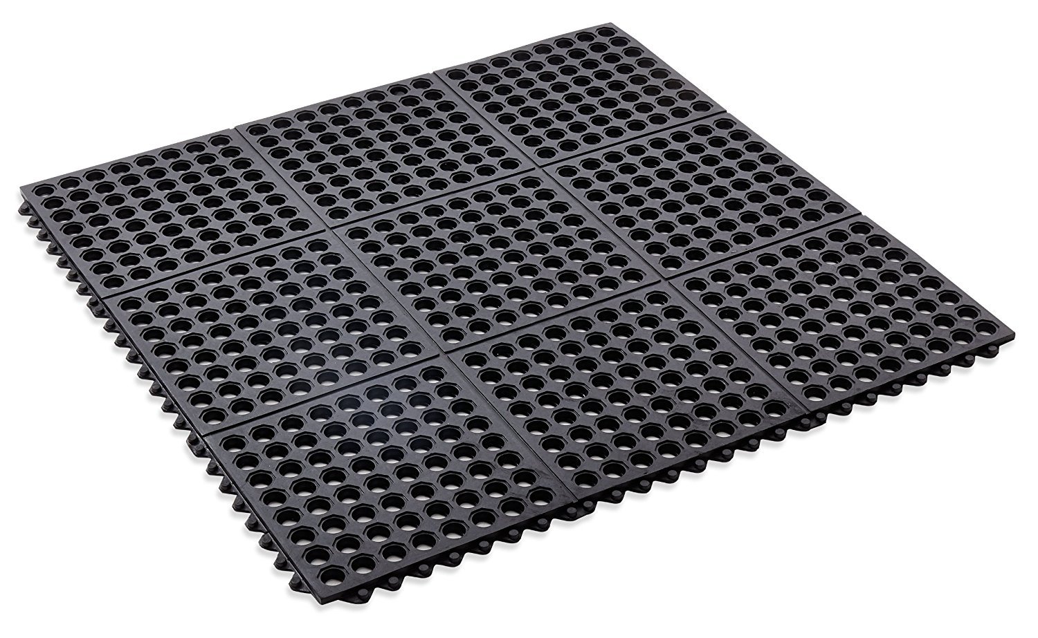 Rubber Safety Mat Anti Fatigue Kitchen Flooring Drainage Hole mat