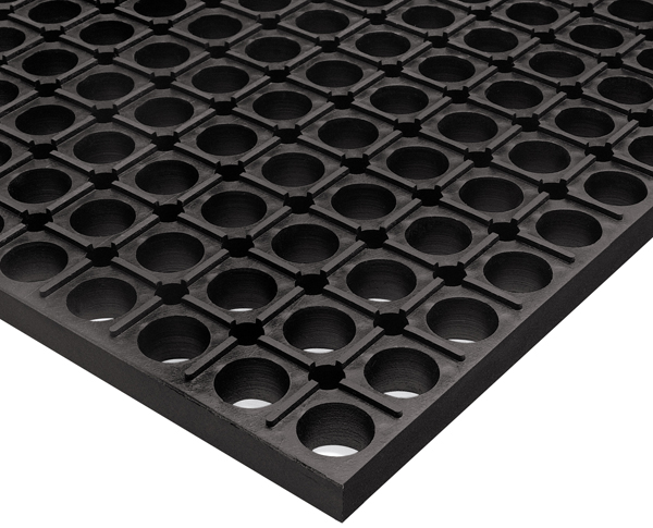 Rubber Safety Mat Anti Fatigue Kitchen Flooring Drainage Hole mat